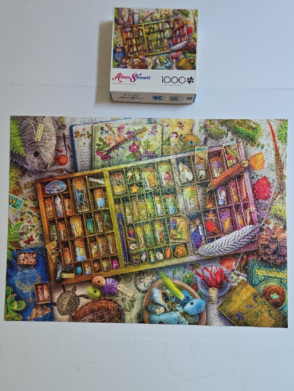 Aimee Stewart Puzzle Buffalo The Naturalist's Collection Jigsaw Puzzle 1000 Pcs - Picture 4 of 16